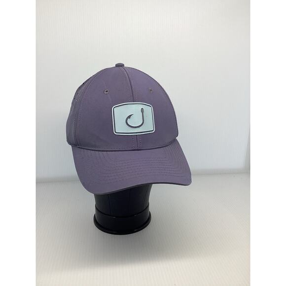 Avid Gear Fish Hook Hat Cap Gray Mesh Back - Picture 3 of 6